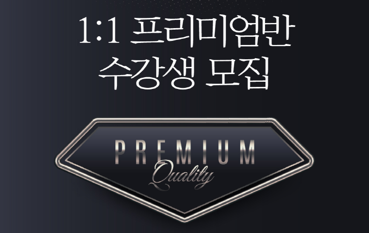 1:1 프리미엄반